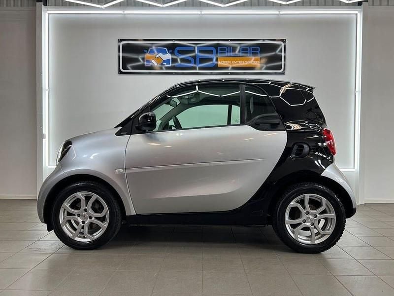 Begagnad Smart ForTwo Coupé 71 HK (52 kW) 2015 Silver Sportkupé