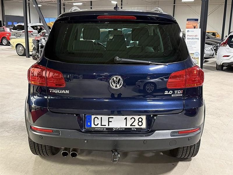Begagnad VW Tiguan 177 HK (130 kW) 2013 Blå metallic SUV
