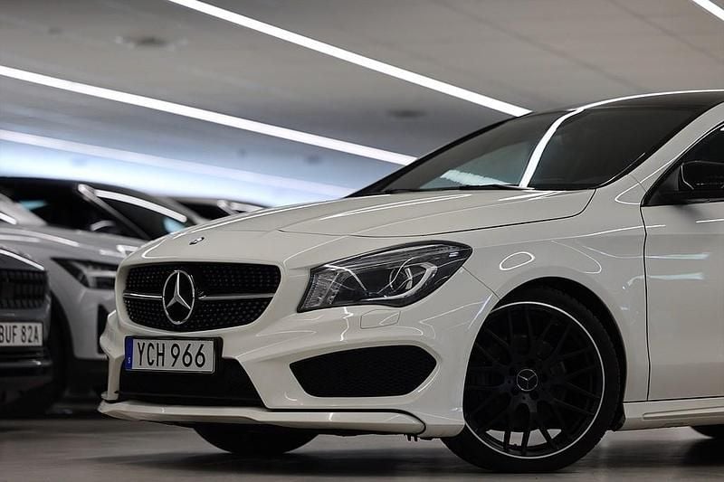 Begagnad Mercedes CLA220 Shooting Brake 2016 Vit Kombi