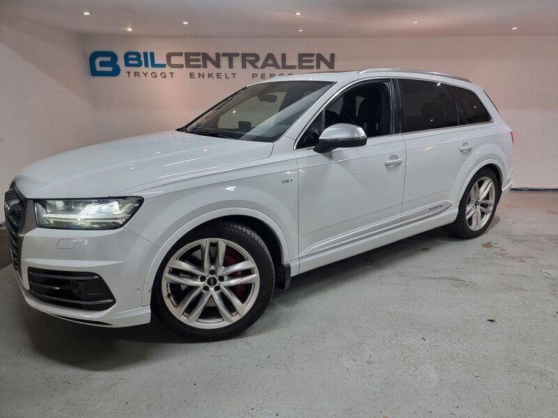 Vit Begagnad 2016 Audi Q7 SUV | 439 900 kr (Marknadspris) - Bild 1/4