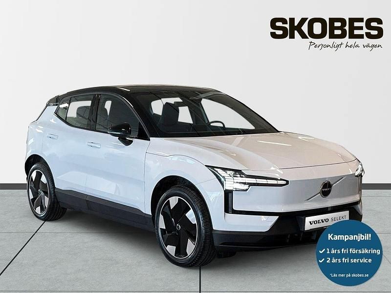 Ljusblå (blå) Begagnad 2024 Volvo EX30 Plus SUV | 399 100 kr - Bild 1/3