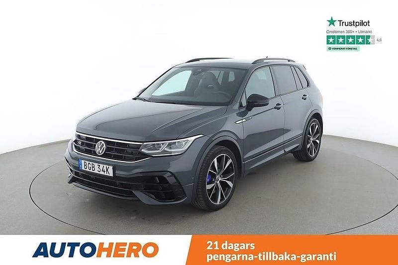 Grå Begagnad 2021 VW Tiguan R SUV | 412 000 kr - Bild 1/4