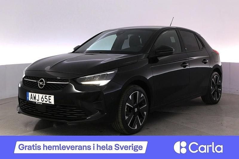 Begagnad Opel Corsa-e Ultimate 100 kW (136 HK) 2022 Svart Halvkombi
