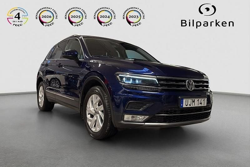 Begagnad VW Tiguan GT 190 HK (139 kW) 2017 Blå SUV