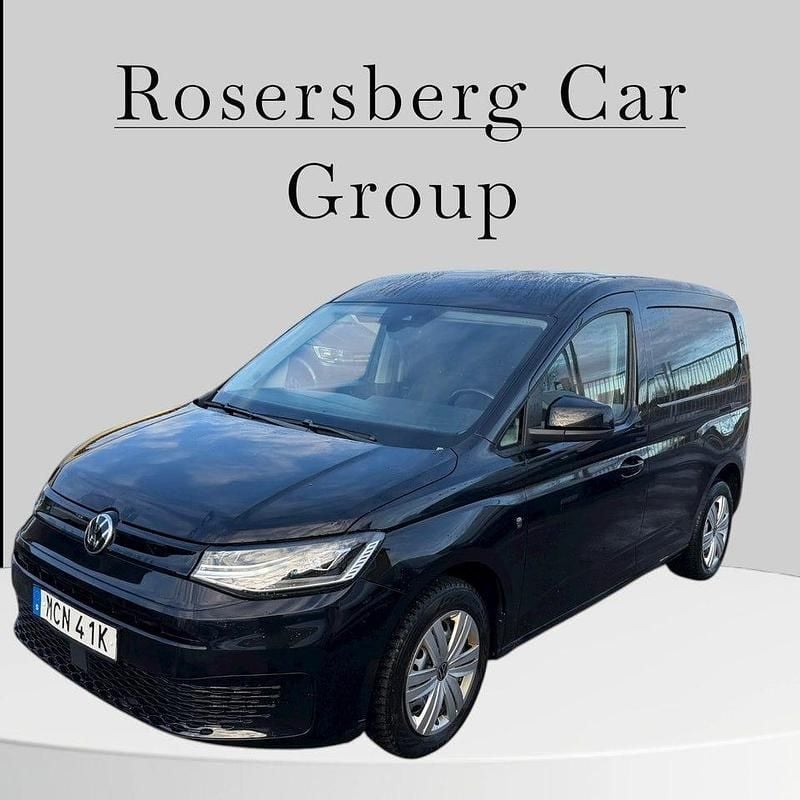 Begagnad VW Caddy 122 HK (89 kW) 2021 Svart Minibuss