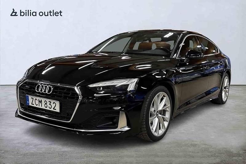 Svart Begagnad 2021 Audi A5 Sportback Halvkombi | 304 900 kr (Bra pris) - Bild 1/1