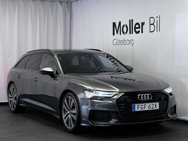 Daytonagrå pärleffekt Begagnad 2023 Audi A6 S-Line Kombi | 534 900 kr (Lite dyr) - Bild 1/3