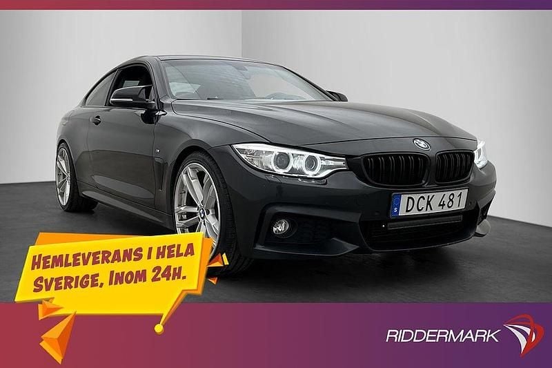 Svart Begagnad 2014 BMW 428 M Sport Sportkupé | 189 900 kr (Marknadspris) - Bild 1/3