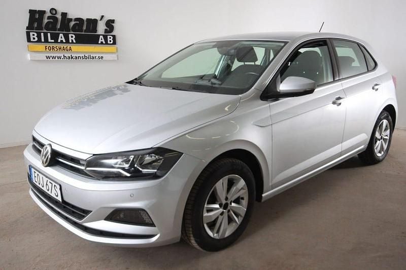 Silver Begagnad 2020 VW Polo Halvkombi | 179 500 kr (Marknadspris) - Bild 1/3