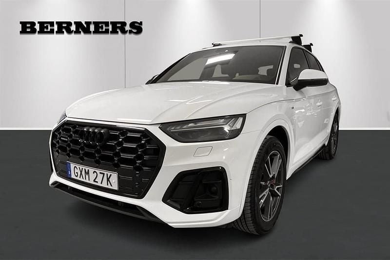 Vit Begagnad 2021 Audi Q5 S-Line SUV | 429 900 kr (Marknadspris) - Bild 1/4