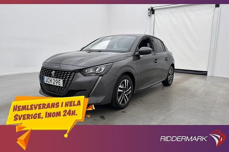 Grå Begagnad 2020 Peugeot 208 Allure Halvkombi | 174 800 kr (Lite dyr) - Bild 1/3