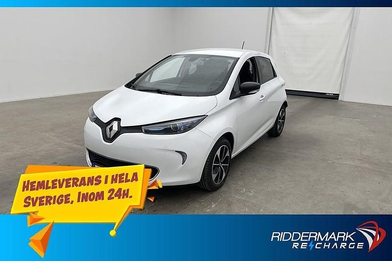 Vit Begagnad 2018 Renault Zoe Halvkombi | 114 800 kr (Marknadspris) - Bild 1/3