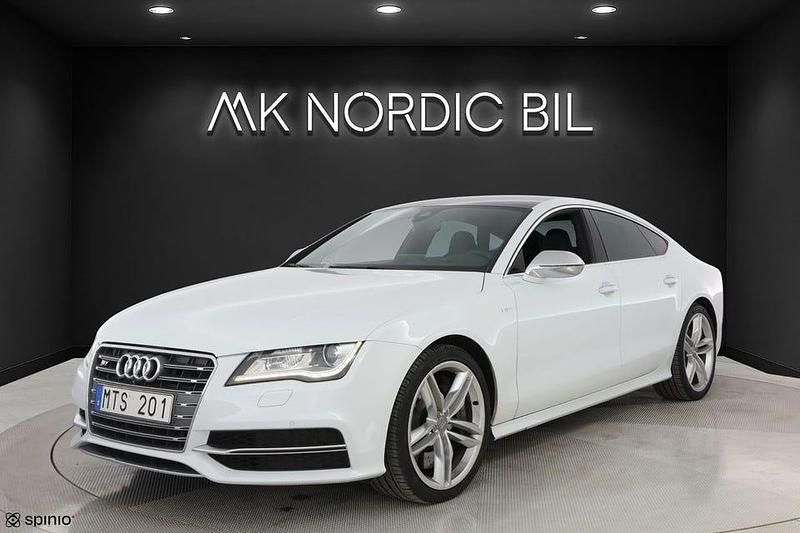 Vit Begagnad 2012 Audi S7 Sportback Halvkombi | 349 900 kr - Bild 1/4