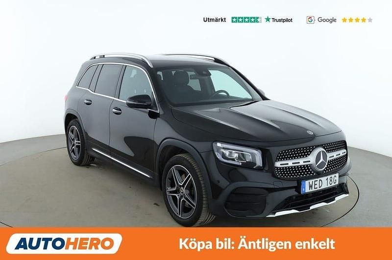 Begagnad Mercedes GLB200 AMG line 165 HK (121 kW) 2020 Svart SUV