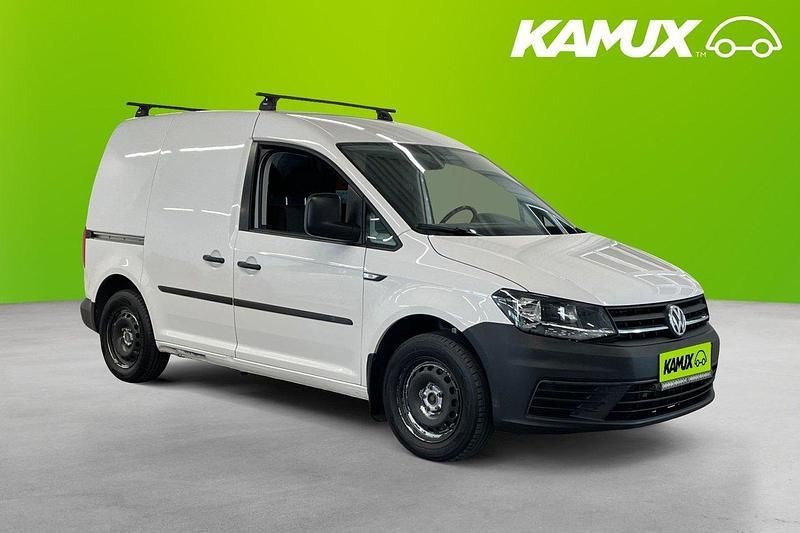 Vit Begagnad 2016 VW Caddy Minibuss | 99 700 kr (Bra pris) - Bild 1/4