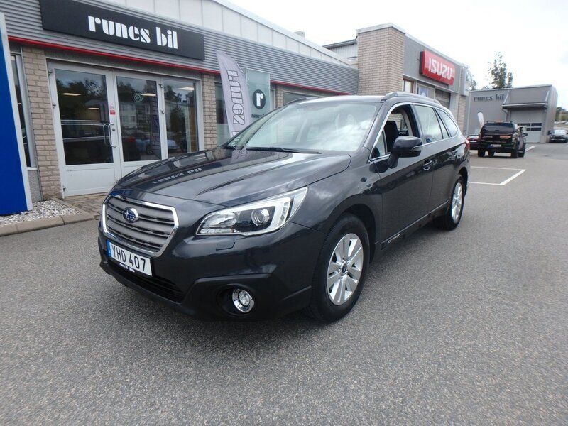 Mörkgrå (gråmetallic) Begagnad 2016 Subaru Outback SUV | 193 900 kr (Bra pris) - Bild 1/4