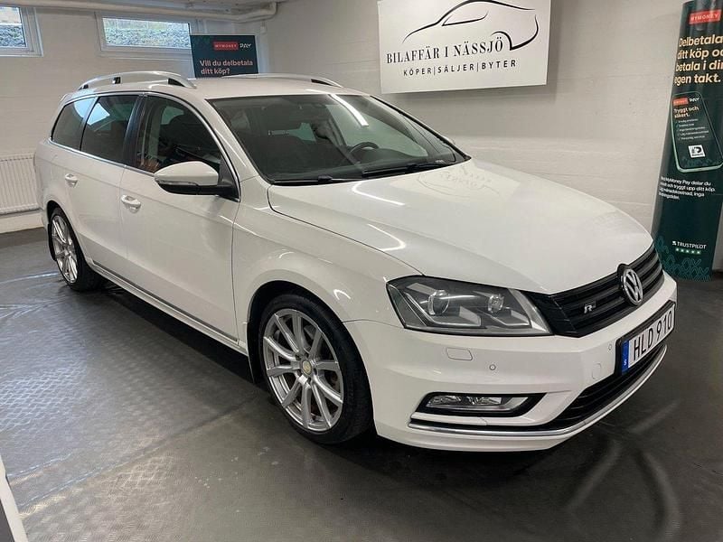 Vit Begagnad 2013 VW Passat GT Kombi | 78 900 kr (Bra pris) - Bild 1/4
