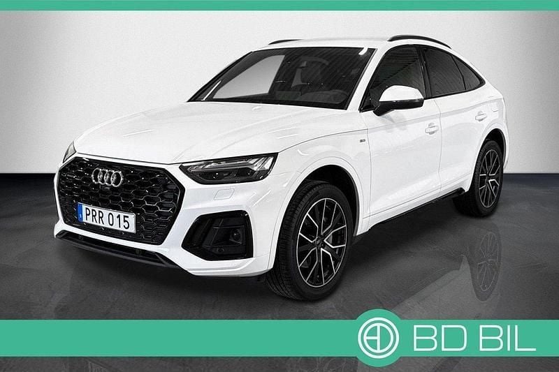 Vit Begagnad 2023 Audi Q5 Sportback S-Line SUV | 519 900 kr (Marknadspris) - Bild 1/3