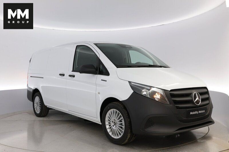 Röd (jupiterröd) Ny 2025 Mercedes e-Vito Minibuss | 689 000 kr (Lite dyr) - Bild 1/4