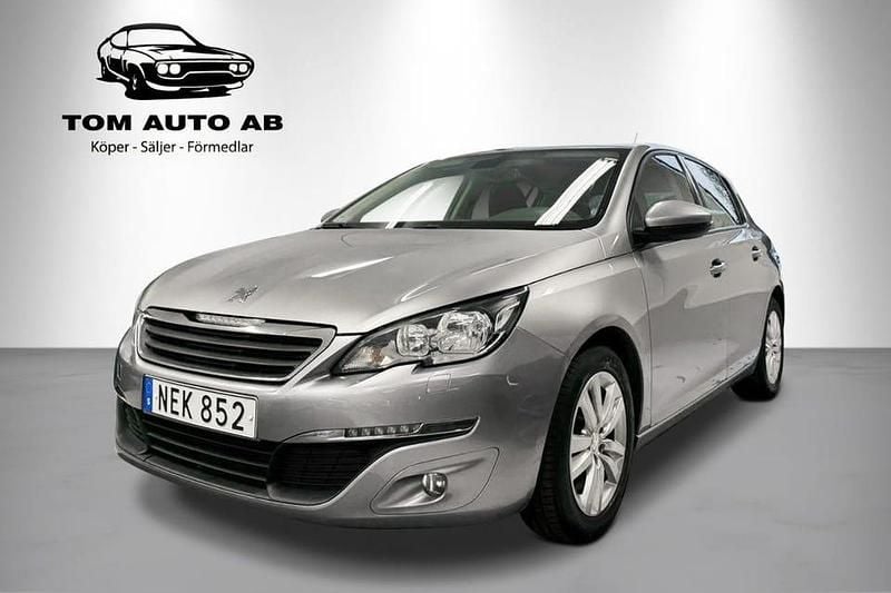 Begagnad Peugeot 308 Active 120 HK (88 kW) 2017 Grå Halvkombi