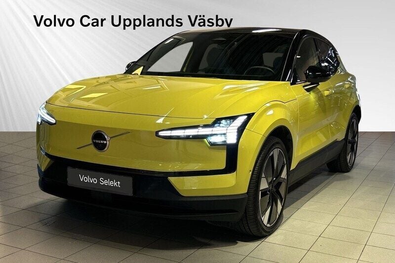 Gul Begagnad 2024 Volvo EX30 Performance SUV | 424 900 kr (Bra pris) - Bild 1/3
