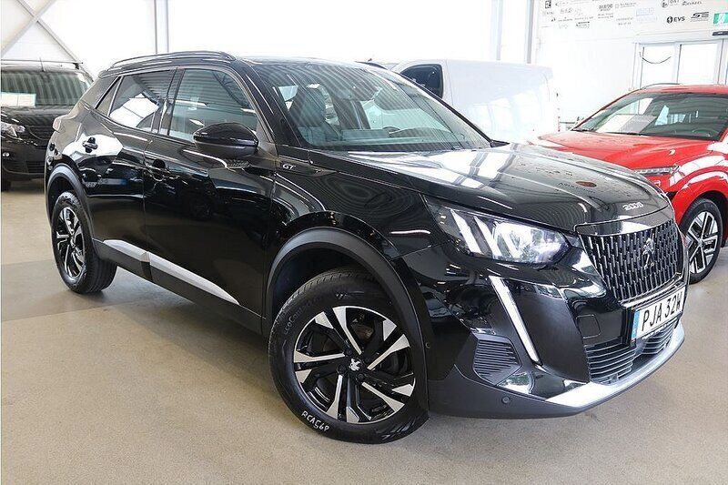Svart Begagnad 2023 Peugeot 2008 GTi SUV | 249 900 kr (Marknadspris) - Bild 1/4