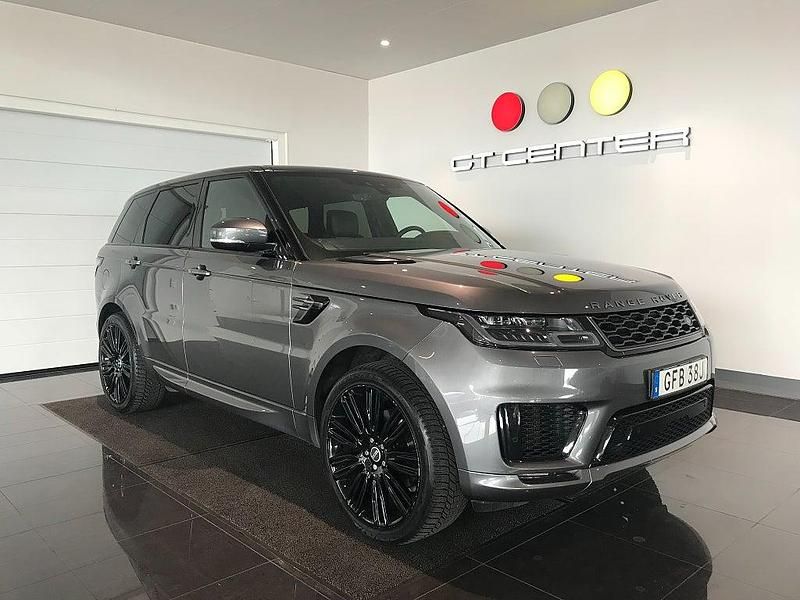 Mörkgrå Begagnad 2018 Land Rover Range Rover Sport HSE Dynamic SUV | 489 900 kr (Superpris) - Bild 1/4