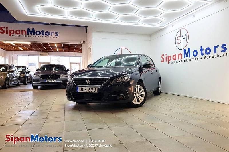 Begagnad Peugeot 308 Active 131 HK (96 kW) 2019 Grå Halvkombi