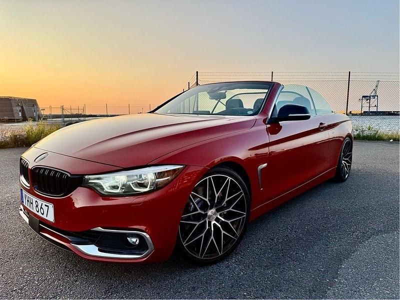 Röd Begagnad 2018 BMW 430 Cabriolet Cab | 340 000 kr (Marknadspris) - Bild 1/2
