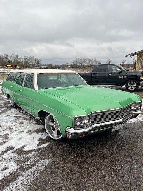 Begagnad Chevrolet Impala 305 HK (224 kW) 1970 Grön Sedan