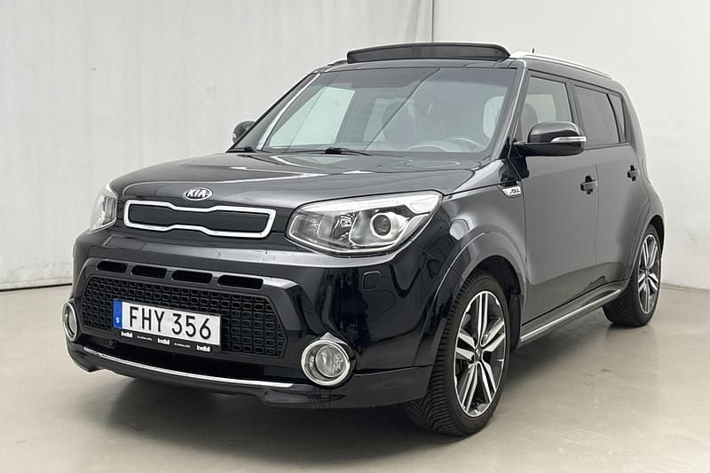 Svart Begagnad 2015 Kia Soul SUV | 90 000 kr - Bild 1/4