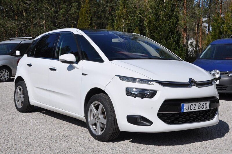 Vit Begagnad 2015 Citroën C4 Picasso Minibuss | 109 900 kr (Marknadspris) - Bild 1/4