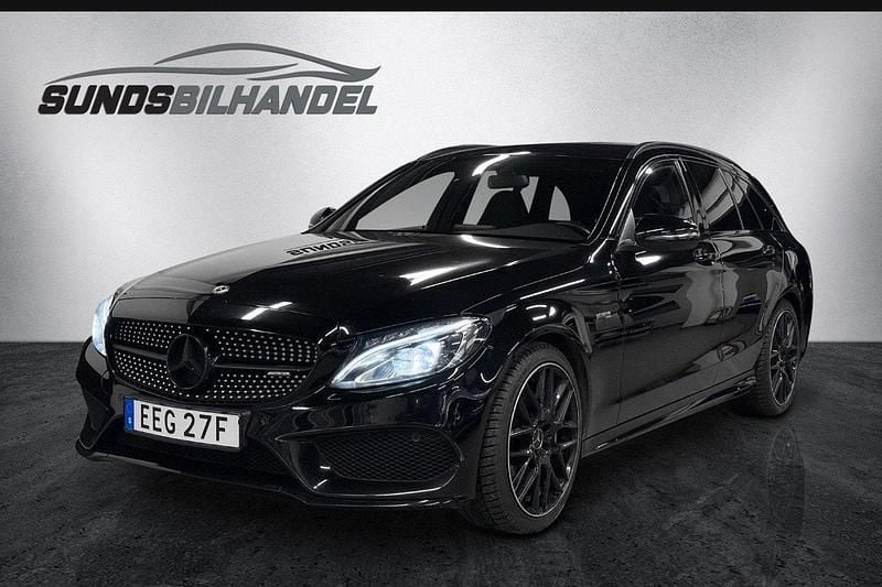 Svart Begagnad 2017 Mercedes C43 AMG AMG Kombi | 349 900 kr (Bra pris) - Bild 1/4