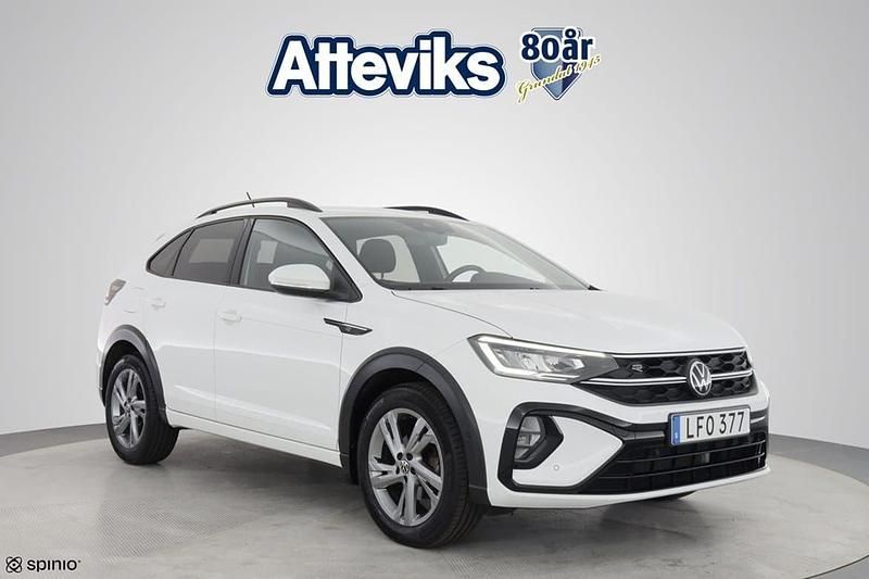 Vit Begagnad 2022 VW Taigo IQ Drive SUV | 239 900 kr (Marknadspris) - Bild 1/3