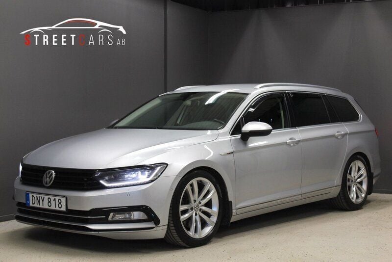 Silver Begagnad 2015 VW Passat GTS Kombi | 159 000 kr (Marknadspris) - Bild 1/4