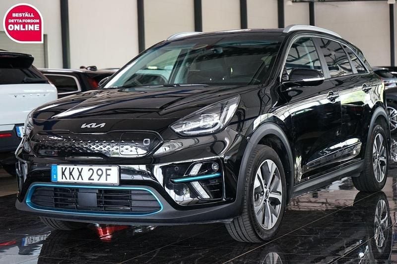 Svart Begagnad 2022 Kia e-Niro Advance SUV | 269 500 kr (Bra pris) - Bild 1/4