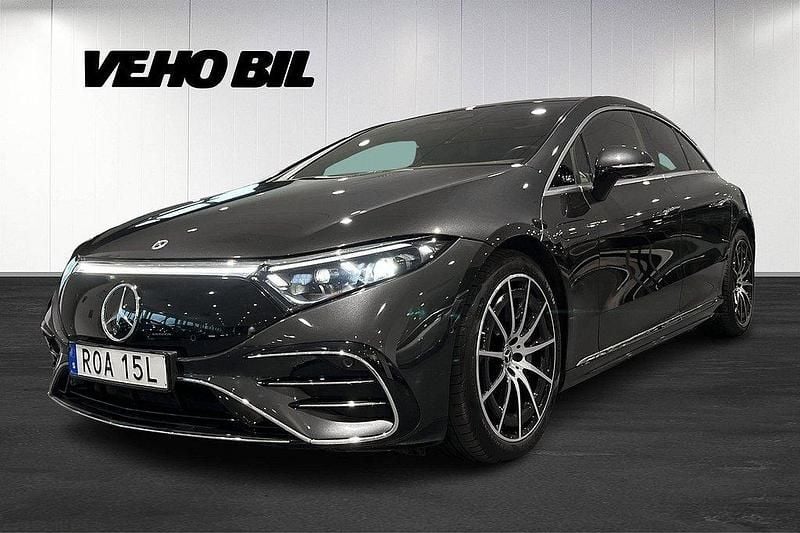 Grå Begagnad 2021 Mercedes EQS450+ Premium Plus Halvkombi | 649 900 kr (Bra pris) - Bild 1/4