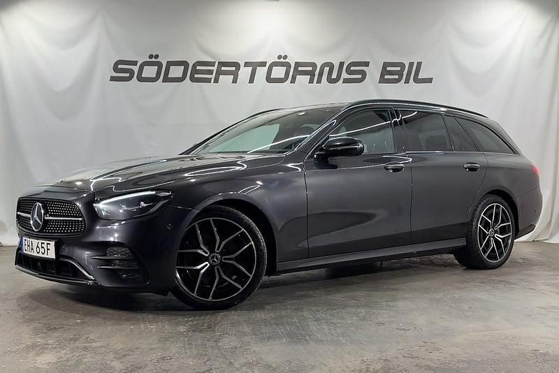 Begagnad Mercedes E220 AMG 194 HK (142 kW) 2021 Grå Kombi