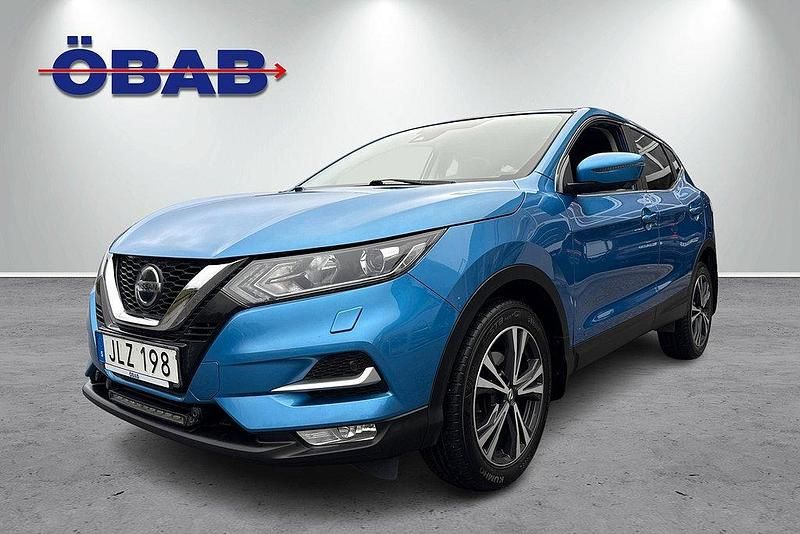 Blå Begagnad 2018 Nissan Qashqai N-Connecta SUV | 178 900 kr (Dyr) - Bild 1/4
