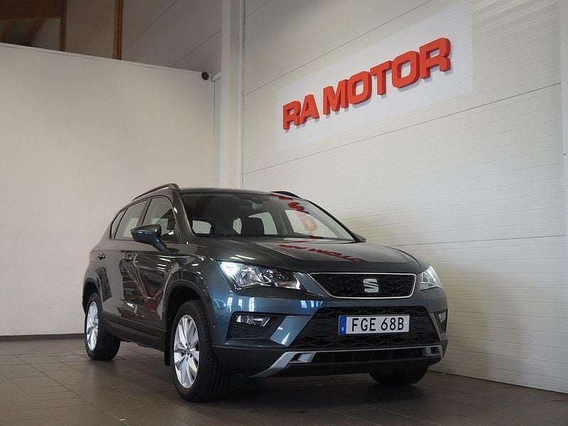 Mörkgrå (grå metallic) Begagnad 2019 Seat Ateca Style SUV | 219 900 kr (Marknadspris) - Bild 1/3