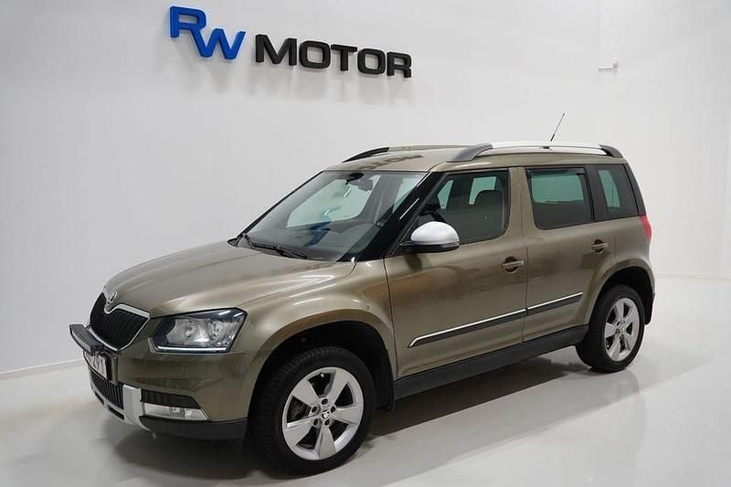 Grön Begagnad 2014 Skoda Yeti Outdoor SUV | 99 800 kr (Bra pris) - Bild 1/4