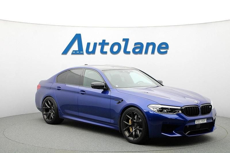 Mörkblå Begagnad 2019 BMW M5 Competition Edition Sedan | 739 900 kr (Bra pris) - Bild 1/2