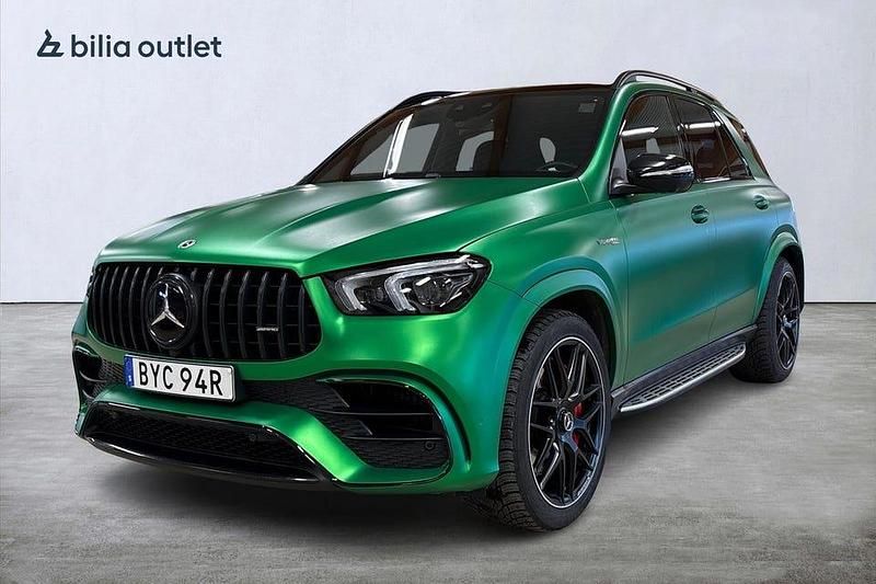 Svart Begagnad 2021 Mercedes GLE63 AMG Premium Plus SUV | 999 900 kr (Marknadspris) - Bild 1/4