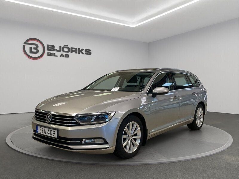Silver Begagnad 2015 VW Passat GT Kombi | 138 500 kr (Marknadspris) - Bild 1/4