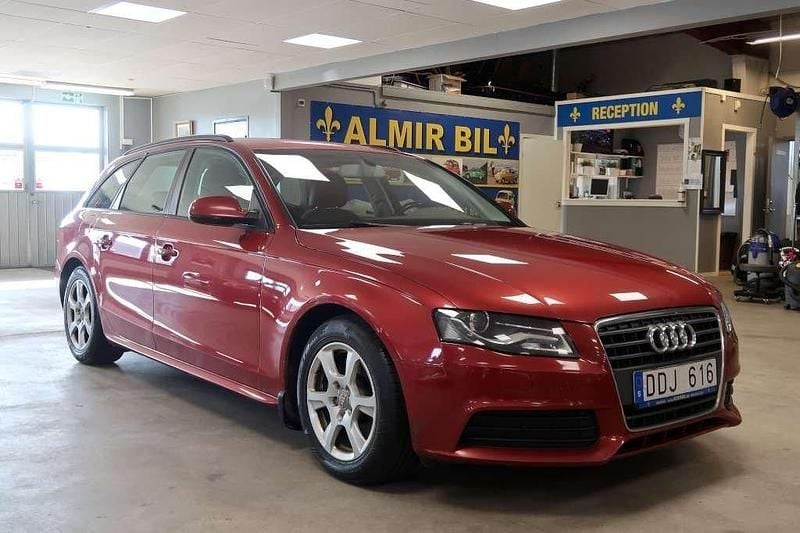 Röd Begagnad 2009 Audi A4 Kombi | 69 500 kr (Marknadspris) - Bild 1/4