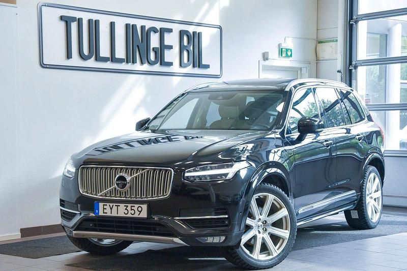 Svart Begagnad 2015 Volvo XC90 Inscription SUV | 299 800 kr (Marknadspris) - Bild 1/4
