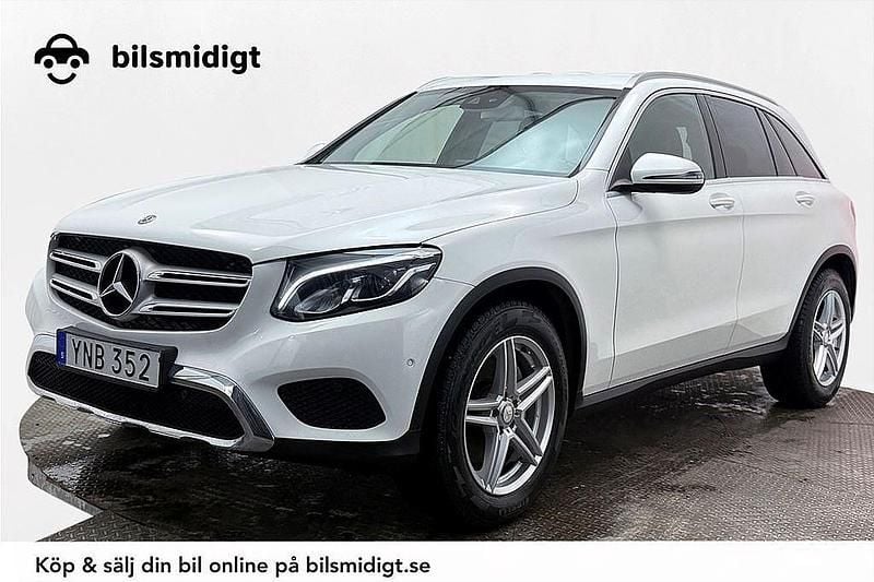 Vit Begagnad 2017 Mercedes GLC220 SUV | 294 700 kr (Marknadspris) - Bild 1/3