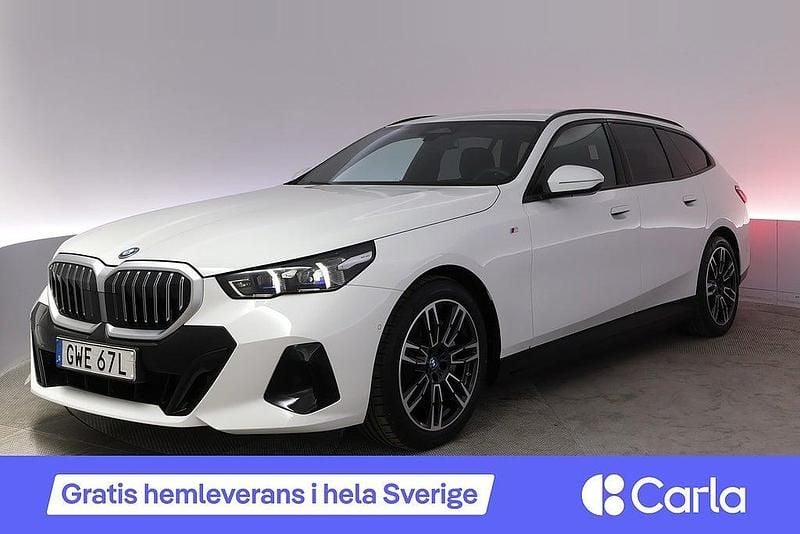 Begagnad BMW i5 M Sport 250 kW (340 HK) 2024 Vit Kombi