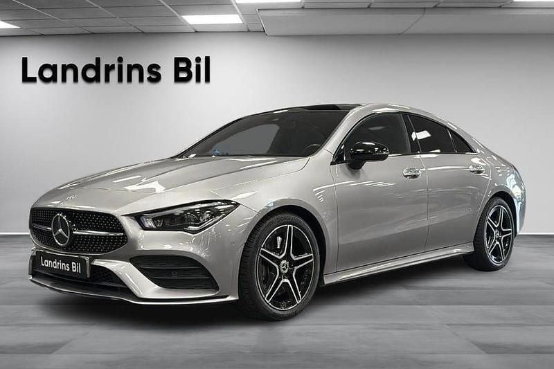 Mojavesilver metallic Begagnad 2020 Mercedes 250 AMG Sportkupé | 329 000 kr - Bild 1/4