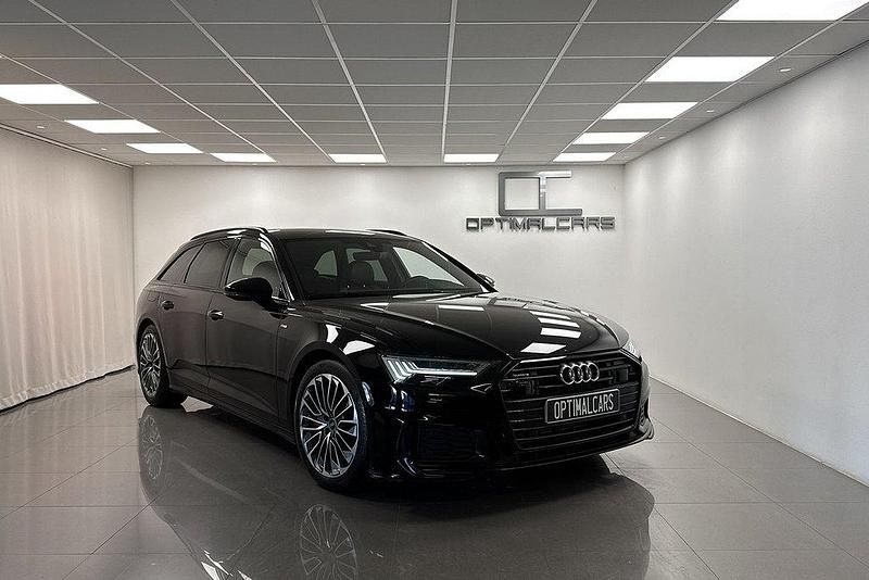 Svart Begagnad 2020 Audi A6 S-Line Kombi | 439 900 kr (Marknadspris) - Bild 1/4